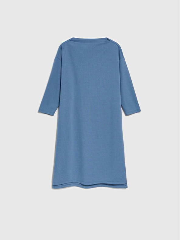 Moodo Modra ženska obleka Moodo