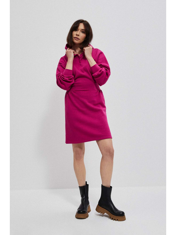 Moodo Roza ženska obleka Moodo