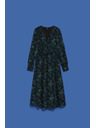 Moodo Zelena ženska obleka Moodo