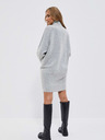 Moodo Svetlo siva ženska obleka Moodo