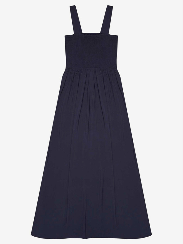 Moodo Temno modra ženska obleka Moodo