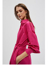 Moodo Roza ženska srajčna obleka Moodo