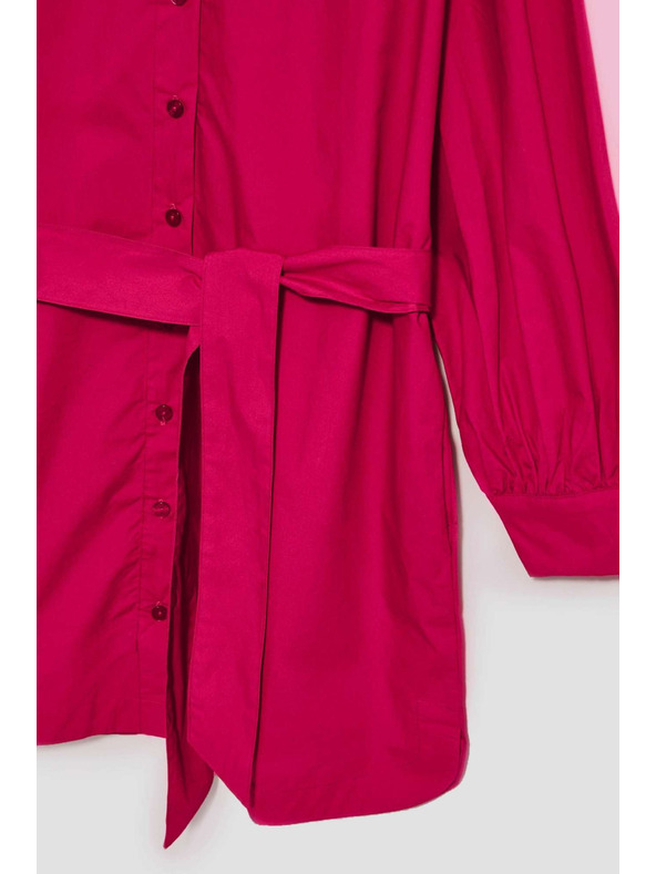 Moodo Roza ženska srajčna obleka Moodo