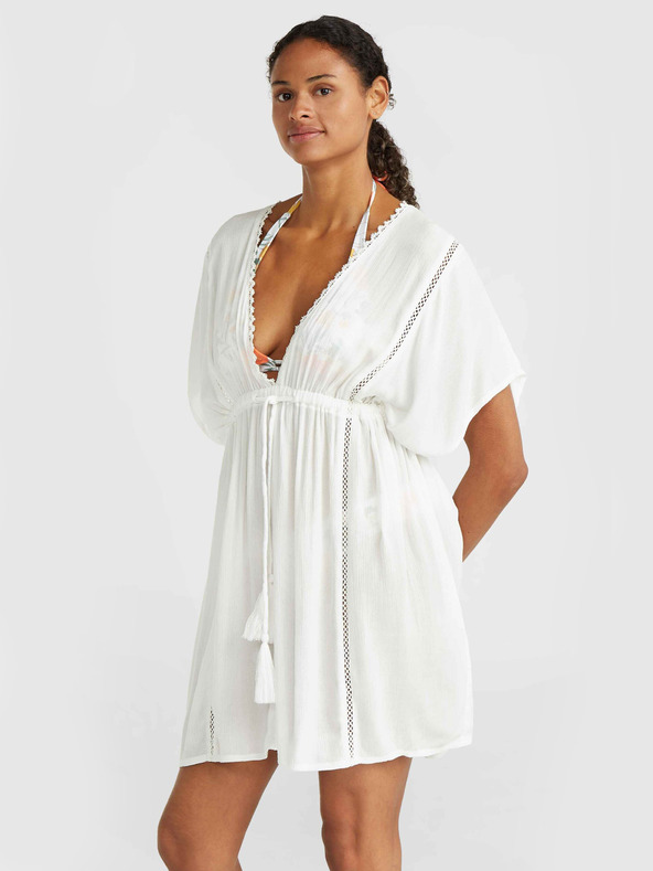 O'Neill O'Neill ESSENTIALS MONA Ženska obleka Bela