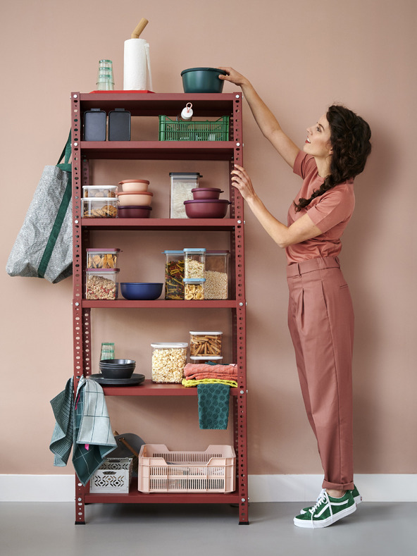 Mepal Komplet posodic za hrano Mepal Omnia Nordic White (3 kosi)