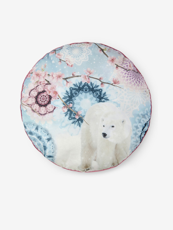 Hip Bedding Premer 55 cm - modra vzorčasta obojestranska blazina Home Hip Kodiak