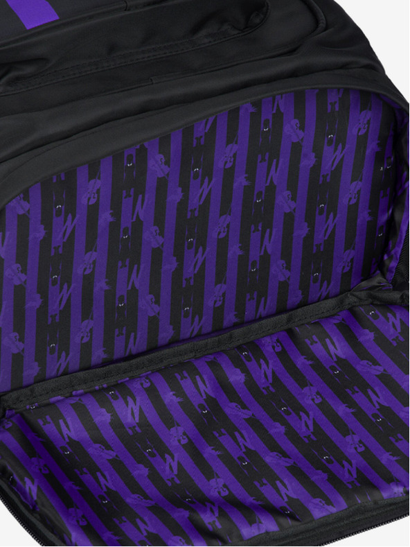 BAAGL  Črni šolski nahrbtnik Cubic Wednesday Baagl