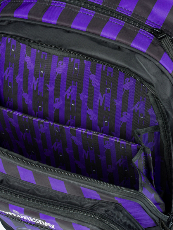 BAAGL  Črni šolski nahrbtnik Cubic Wednesday Baagl