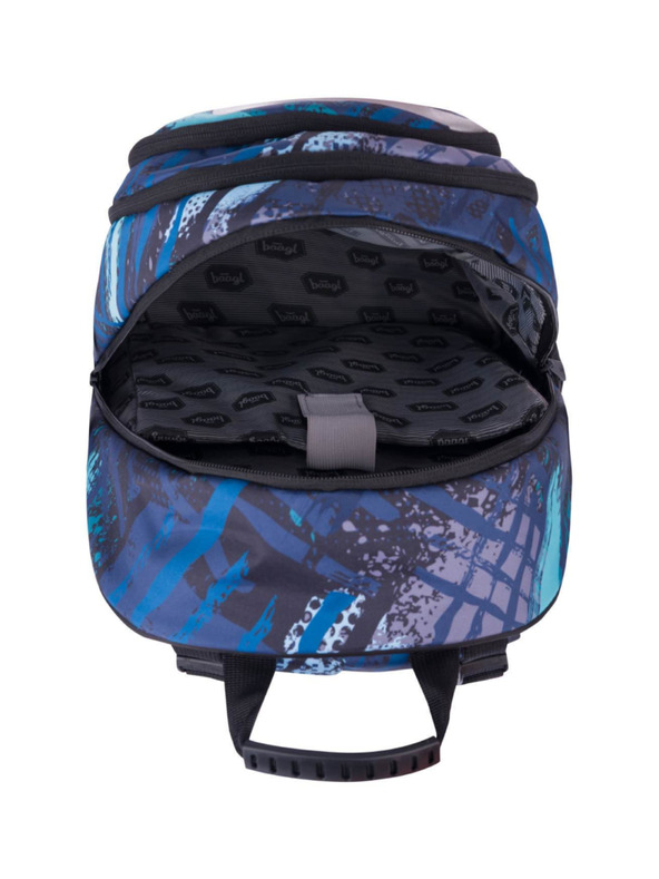 BAAGL  Modri šolski nahrbtnik Skate Structures Baagl