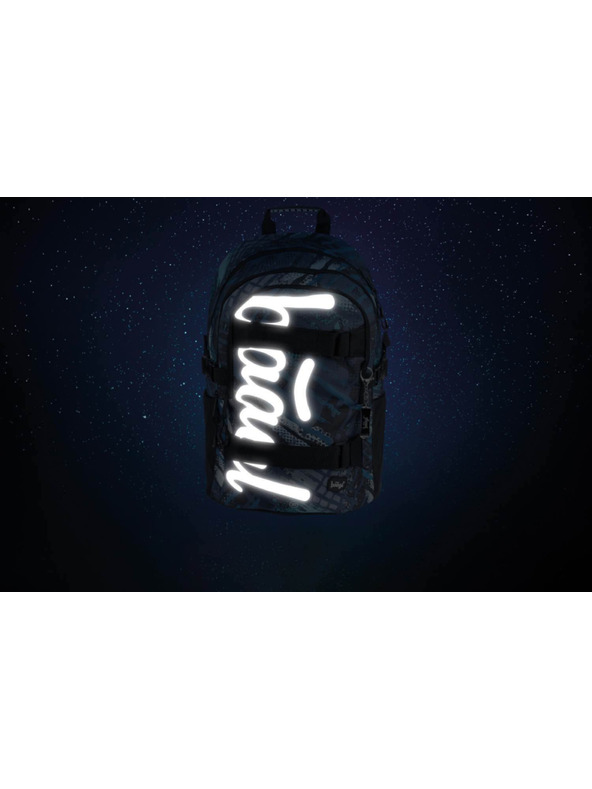 BAAGL  Modri šolski nahrbtnik Skate Structures Baagl