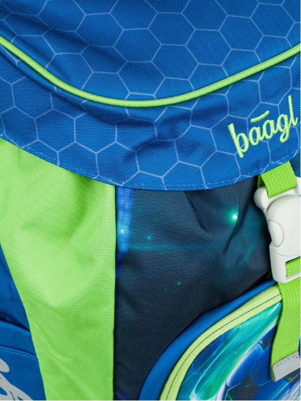 BAAGL  Modri šolski nahrbtnik Airy Nogometna žoga Baagl