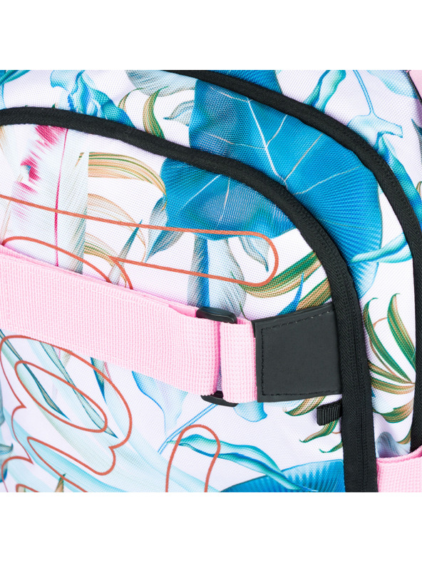 BAAGL  Vijolični šolski nahrbtnik Skate Leafs Baagl