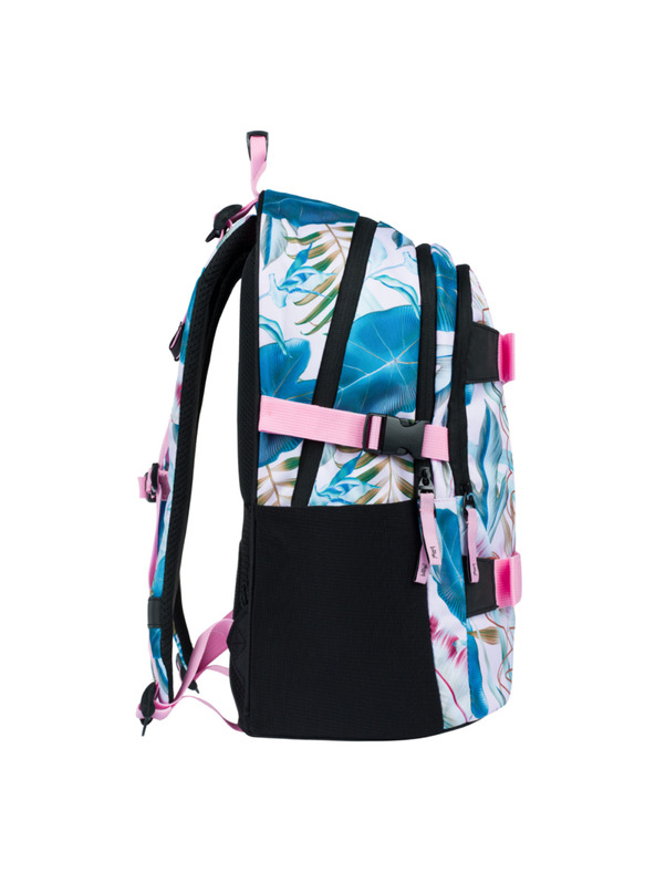 BAAGL  Vijolični šolski nahrbtnik Skate Leafs Baagl