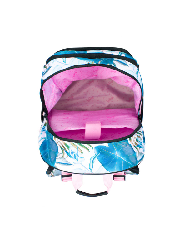 BAAGL  Vijolični šolski nahrbtnik Skate Leafs Baagl