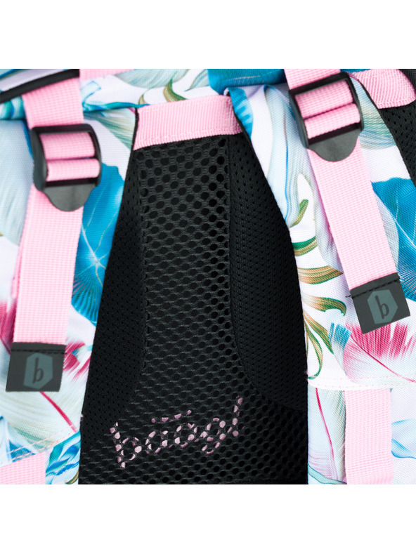 BAAGL  Vijolični šolski nahrbtnik Skate Leafs Baagl