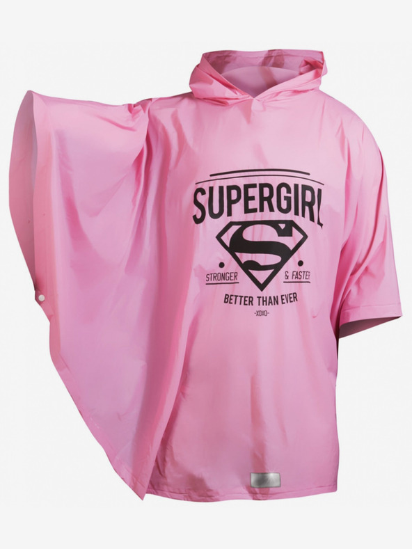 BAAGL  Šolski nahrbtnik Supergirl s pončem - STAY CALM