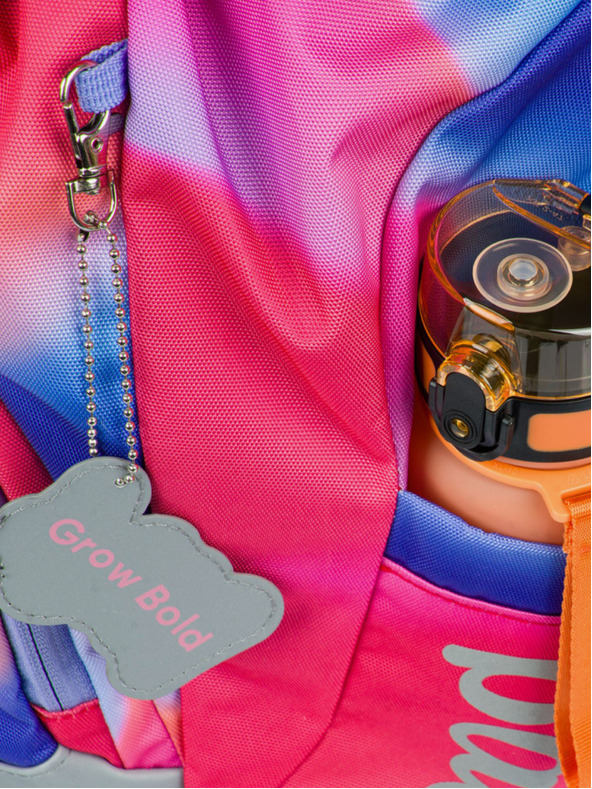 BAAGL  Rdeč 3 SET Airy Hippie: nahrbtnik, svinčnik, torba Baagl