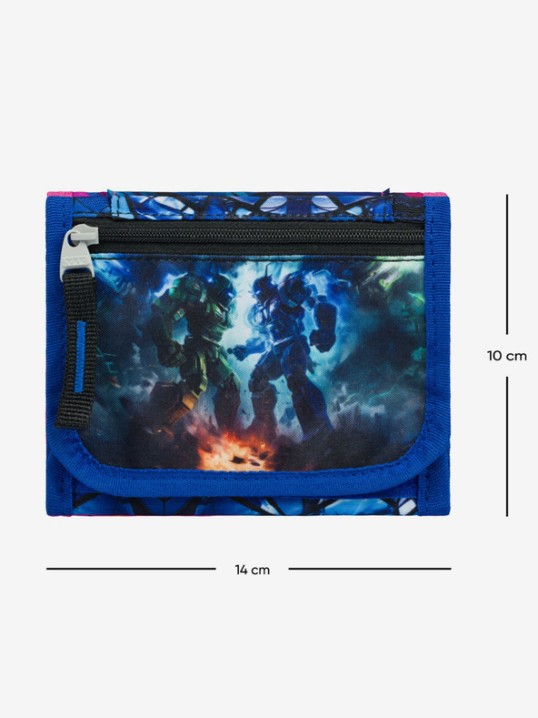 BAAGL  Črna denarnica za vratu Baagl Robots