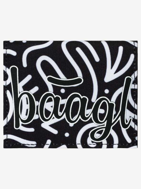 BAAGL  Črna študentska denarnica Baagl Element