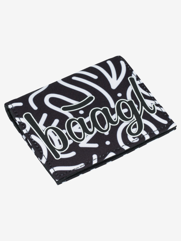 BAAGL  Črna študentska denarnica Baagl Element