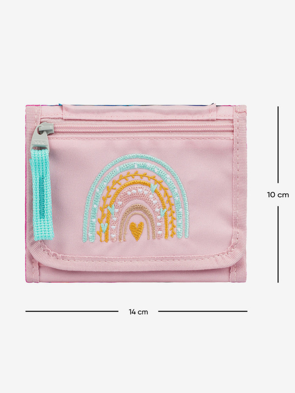 BAAGL  Roza Baagl Mavrična denarnica za vratu