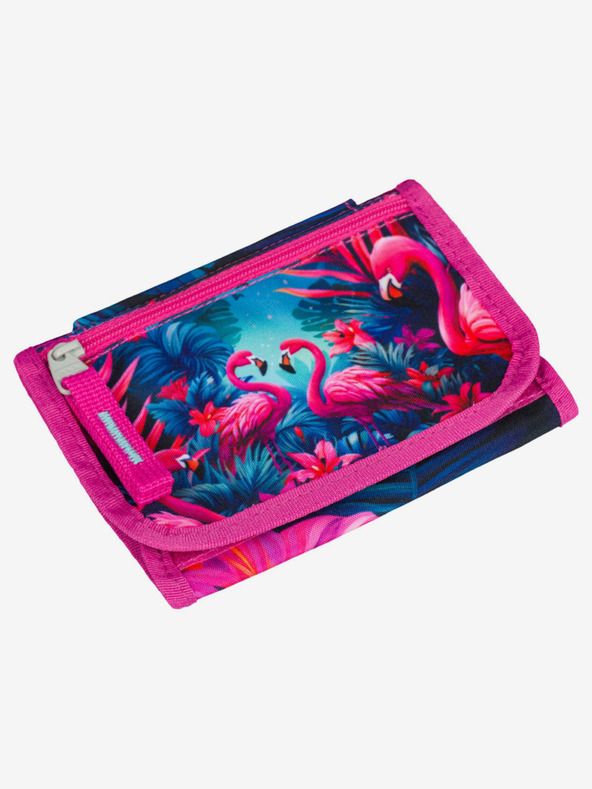 BAAGL  Roza Baagl Flamingos denarnica za vrat