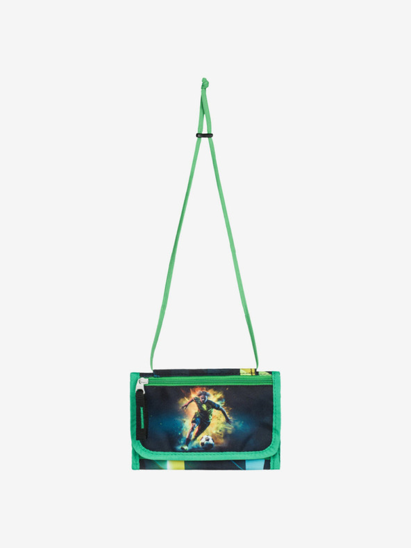 BAAGL  Zelena ovratna denarnica Baagl Football Player