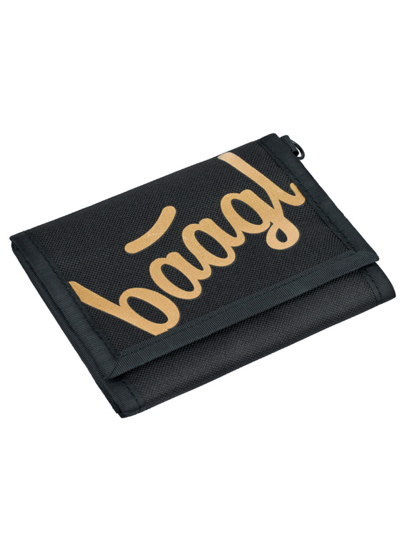 BAAGL  BAAGL Denarnica z logotipom Gold BAAGL