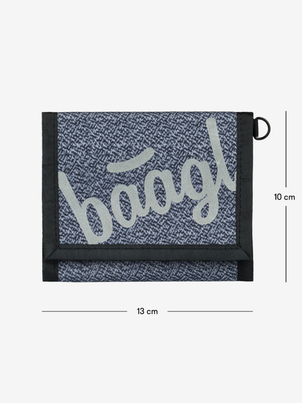 BAAGL  Siva denarnica Baagl Melange