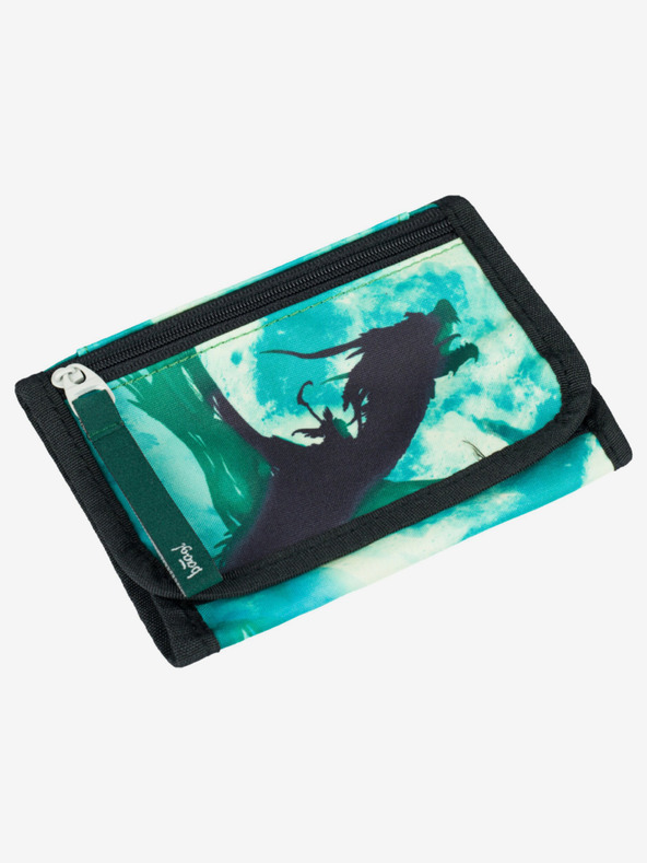 BAAGL  Zelena denarnica za vratu Baagl Dragon