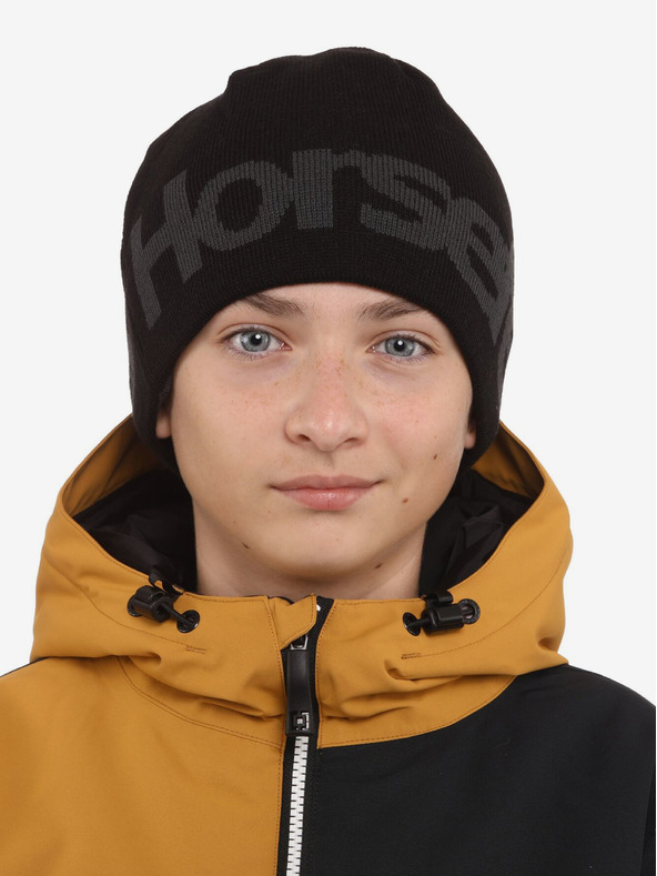 Horsefeathers Otroška kuliha Fuse - črna HORSEFEATHERS