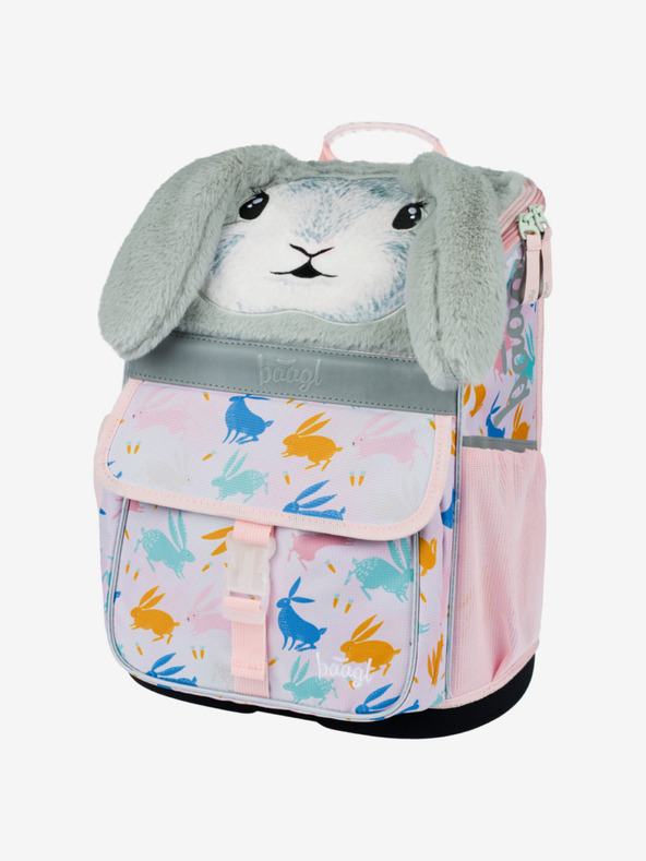BAAGL  Bež 3 SET Zippy Bunny: aktovka, svinčnik, torba Baagl