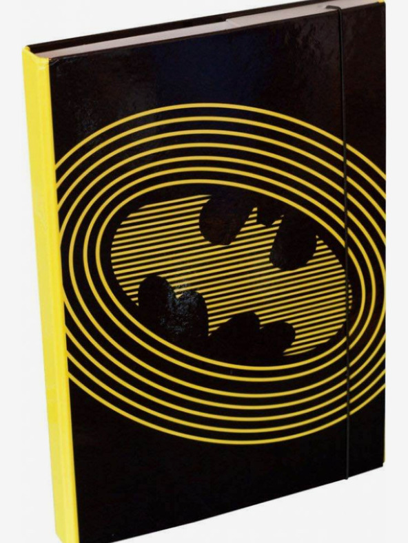 BAAGL  Črni šolski zvezek A4 Batman Baagl