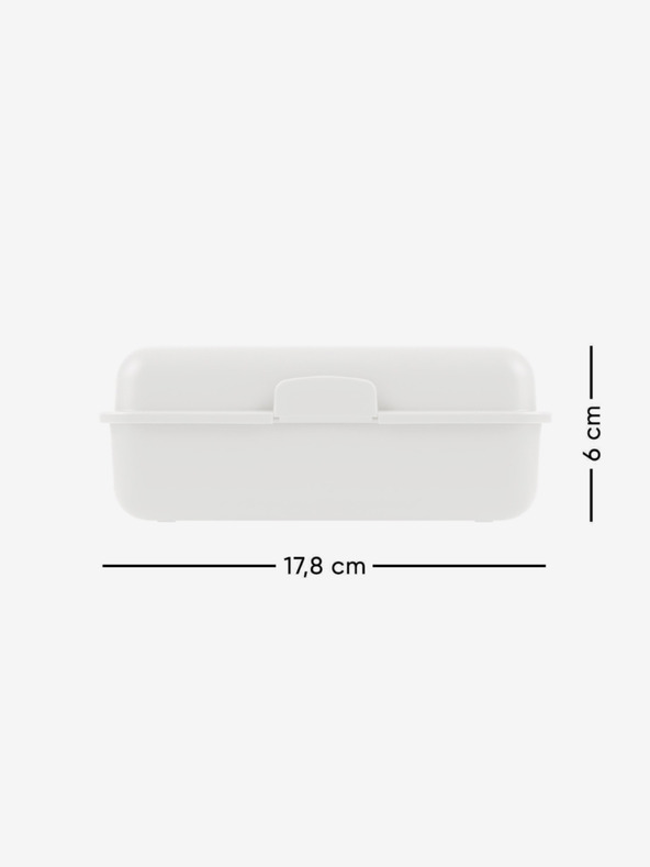 BAAGL  Bela škatla za prigrizke Kraljestvo enorogov Baagl