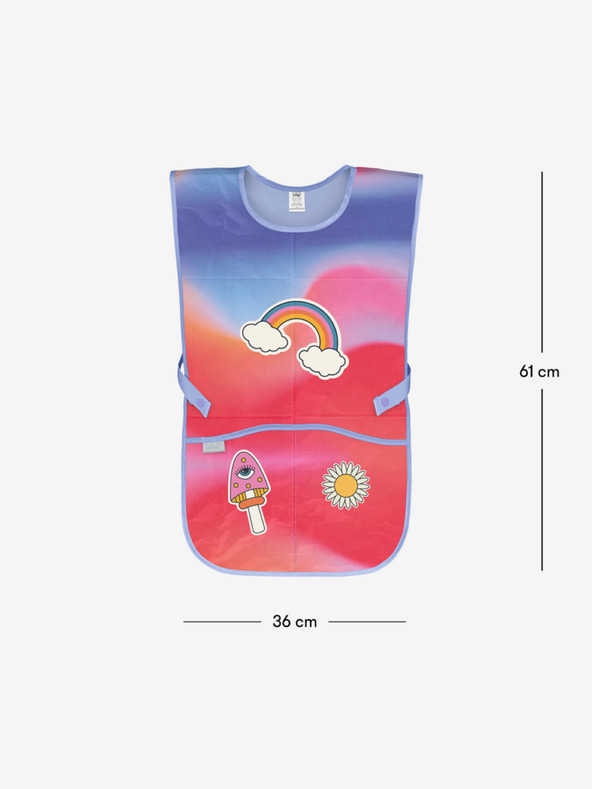 BAAGL  Rdeč otroški predpasnik Hippie Baagl