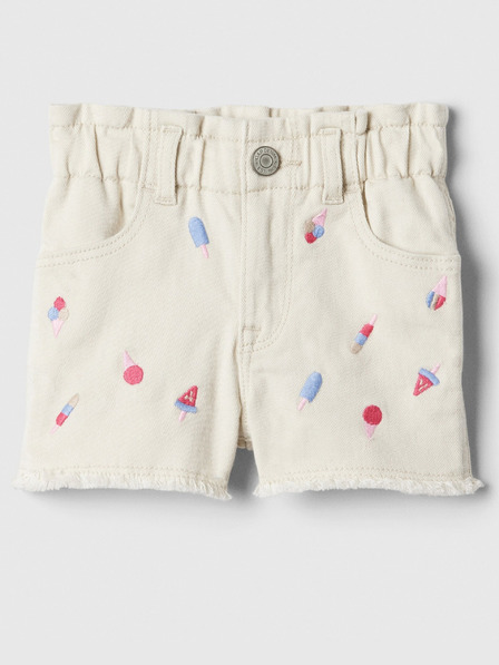 GAP Dojenčke jeans kratke hlače GAP