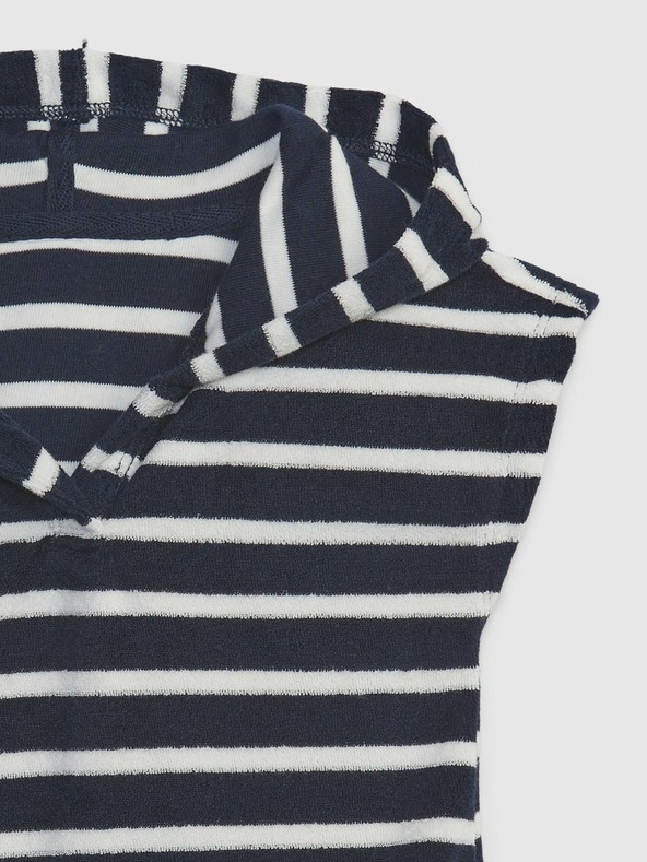 GAP Detské froté kúpacie šaty GAP