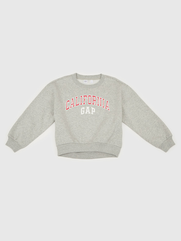 GAP Otroška prevelika jopa z logotipom GAP