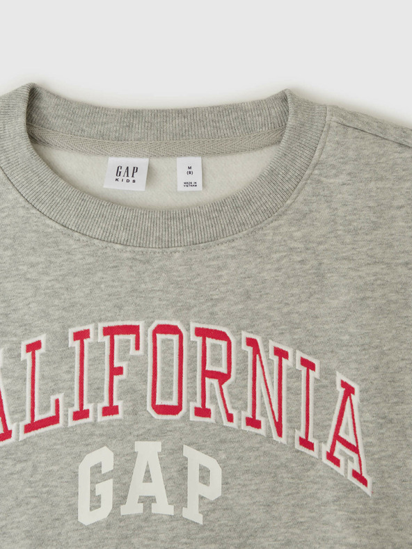 GAP Otroška prevelika jopa z logotipom GAP