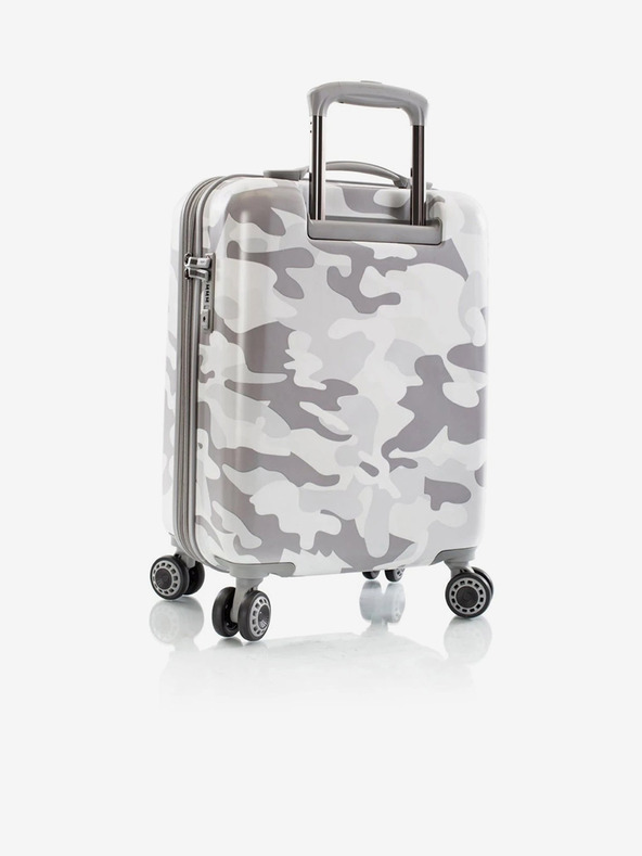Heys Komplet treh belih kovčkov Heys White Camo S, M, L