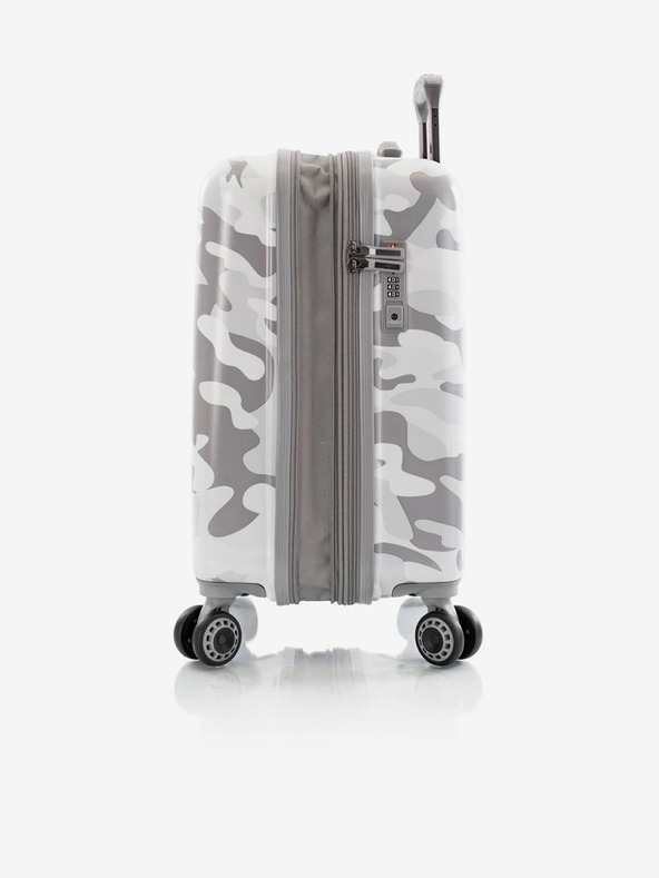 Heys Komplet treh belih kovčkov Heys White Camo S, M, L