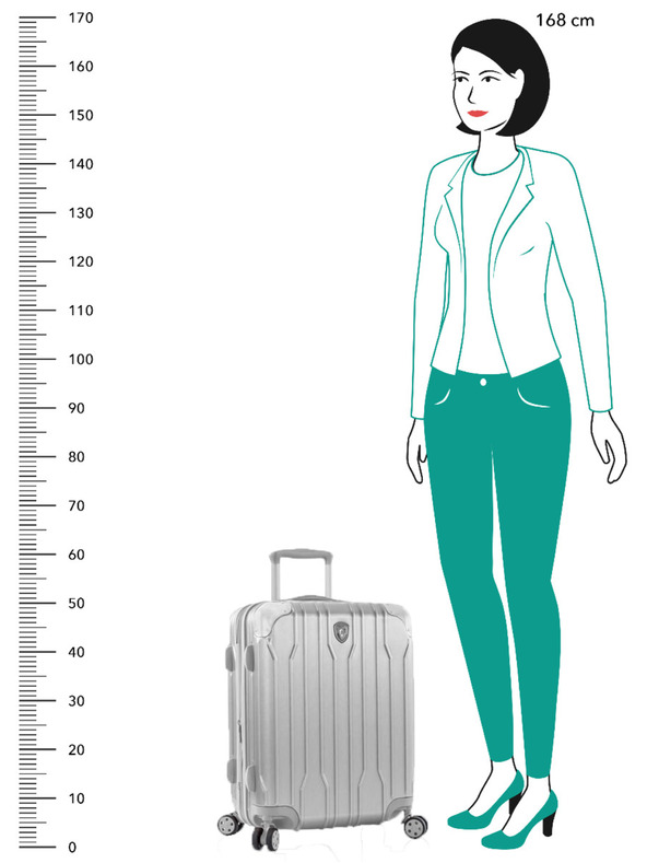 Heys Potovalni kovček Heys Xtrak S - srebrn