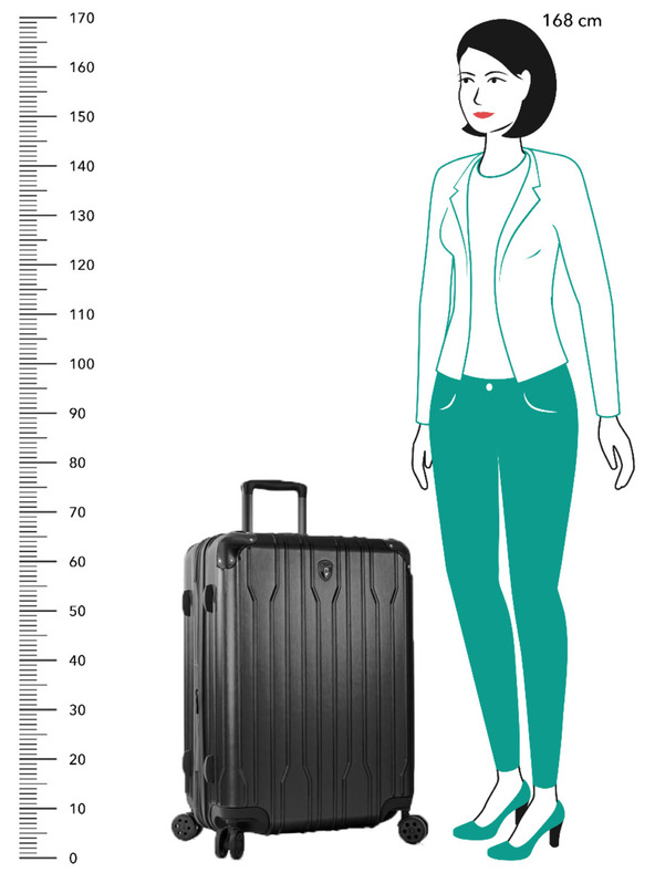 Heys Potovalni kovček Heys Xtrak M - črn