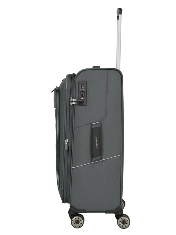 Travelite Travelite Skaii 4w M potovalni kovček - siva