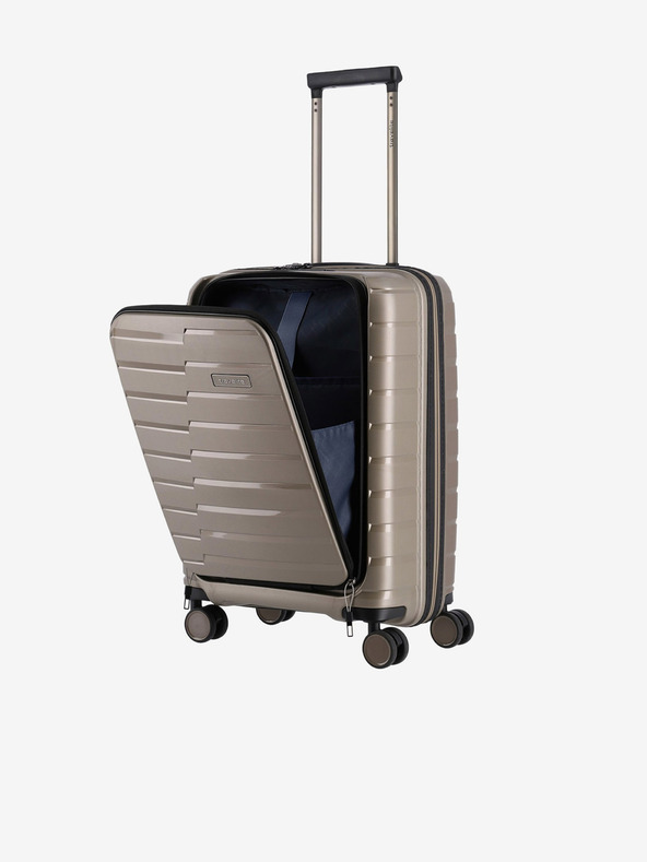 Travelite Bež Travelite Air Base 4w S sprednji žep šampanjec