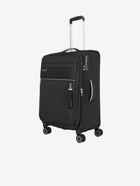 Travelite Potovalni kovček Travelite Miigo 4w M Black