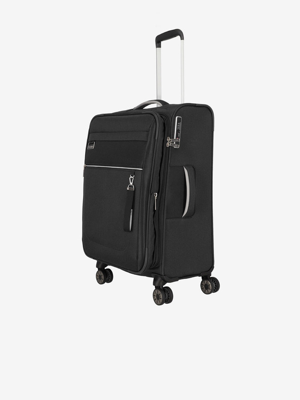 Travelite Potovalni kovček Travelite Miigo 4w M Black
