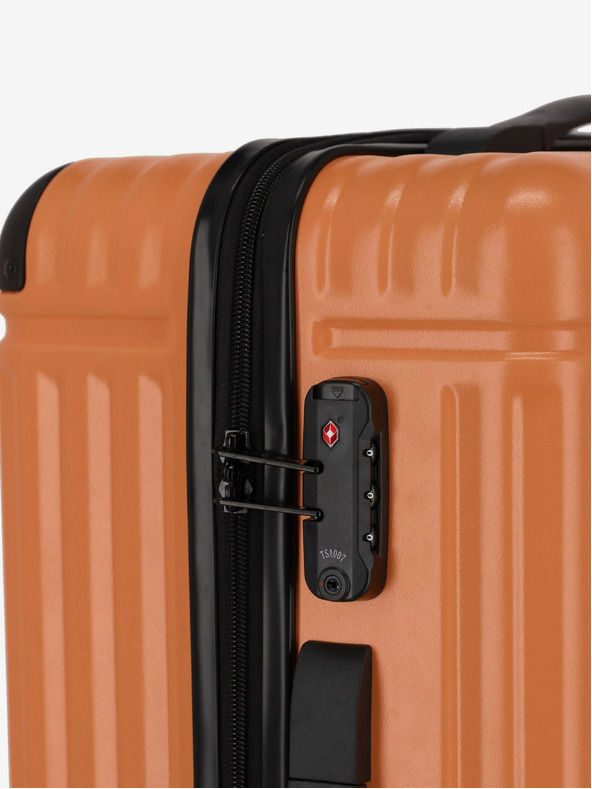 Travelite Oranžna potovalka Travelite Cruise 4w L Coral