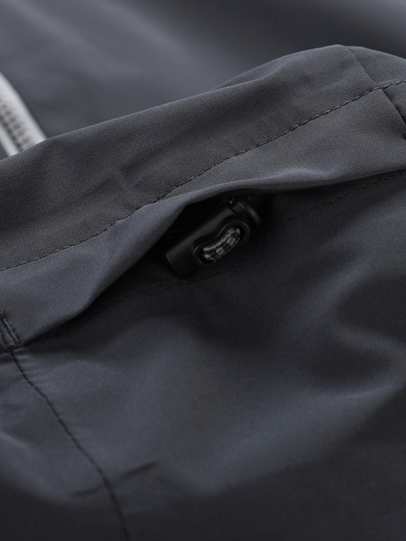 ALPINE PRO Temno siva moška športna jakna ALPINE PRO Gor