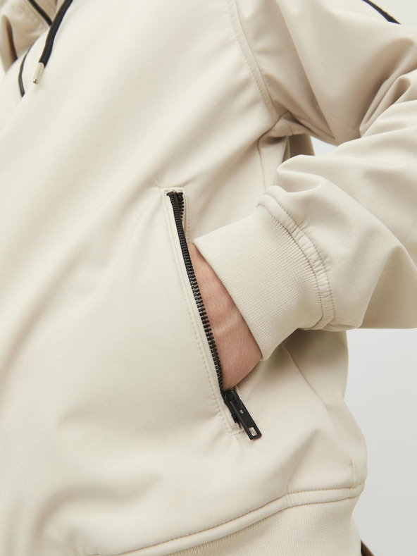 Jack & Jones Jack & Jones Basic moška kremna softshell jakna